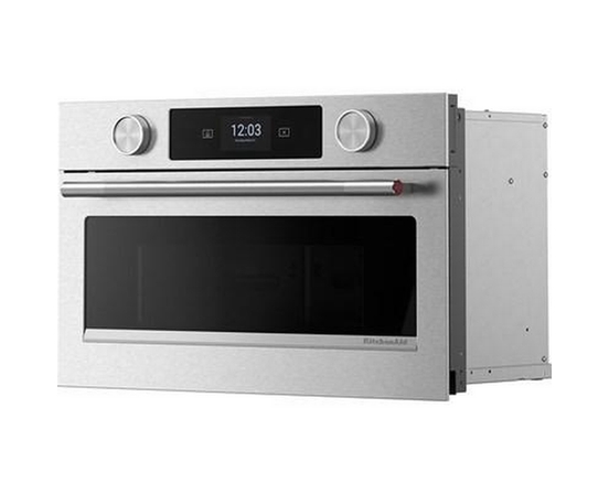 Four à micro-ondes encastrable de 30 po avec technologie convection KitchenAid - KMBS730SPS