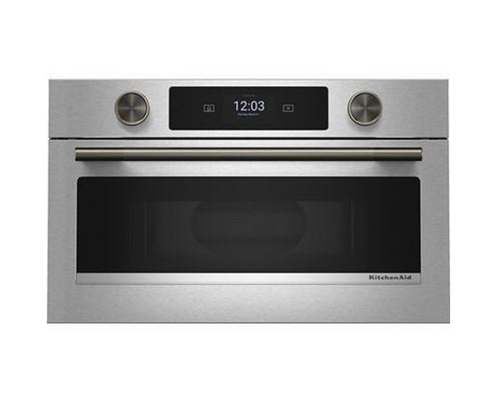 Four à micro-ondes encastrable de 30 po avec technologie convection KitchenAid - KMBS730SPS