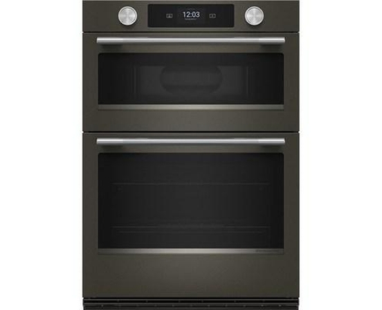 Four mural combiné encastré de 30 po avec four à micro-ondes avec technologie convection KitchenAid - KOEC730SBE