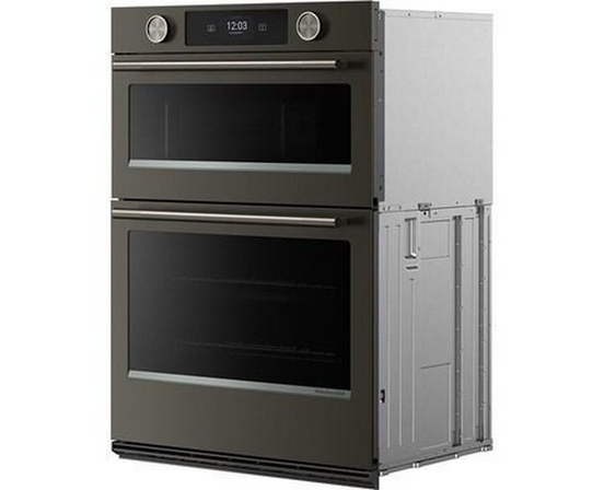Four mural combiné encastré de 30 po avec four à micro-ondes avec technologie convection KitchenAid - KOEC730SBE