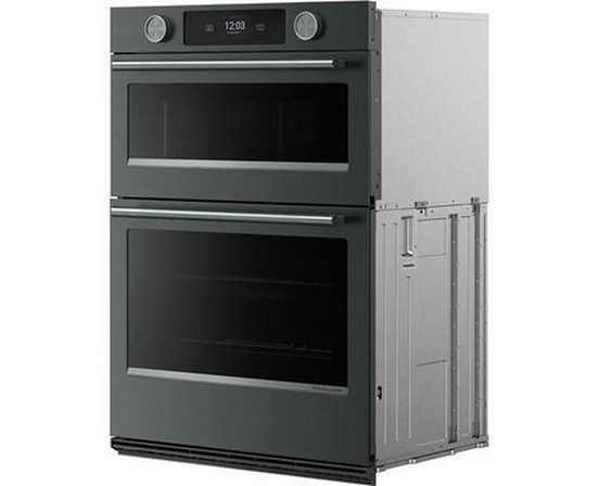 Four mural combiné encastré de 30 po avec four à micro-ondes avec technologie convection KitchenAid - KOEC730SJP