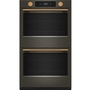 Four mural double encastré de 30 po avec technologie convection KitchenAid - KOED730SBE