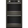 Four mural double encastré de 30 po avec technologie convection KitchenAid - KOED730SBE