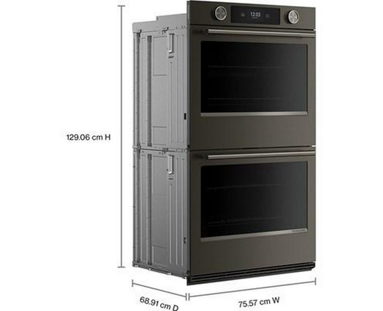 Four mural double encastré de 30 po avec technologie convection KitchenAid - KOED730SBE