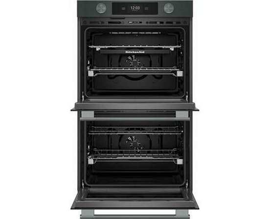 Four mural double encastré de 30 po avec technologie convection KitchenAid - KOED730SJP