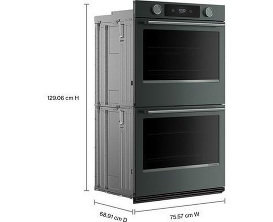 Four mural double encastré de 30 po avec technologie convection KitchenAid - KOED730SJP