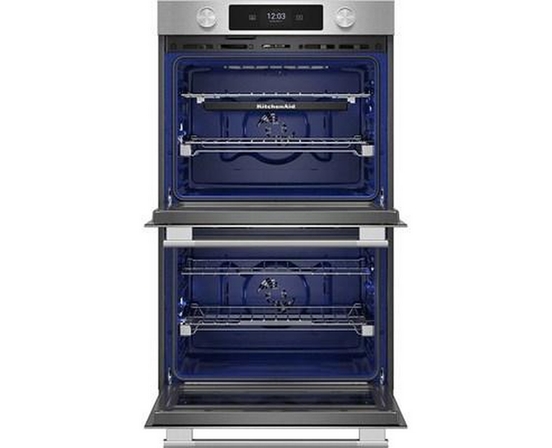 Four mural double encastré de 30 po avec technologie convection KitchenAid - KOED730SPS