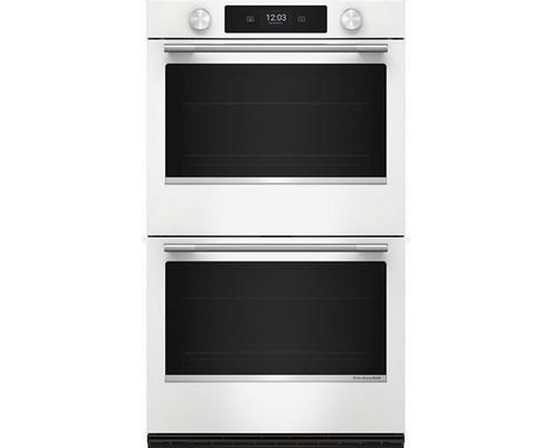 Four mural double encastré de 30 po avec technologie convection KitchenAid - KOED730SWH