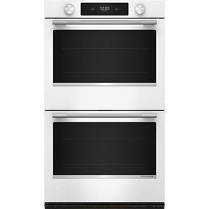 Four mural double encastré de 30 po avec technologie convection KitchenAid - KOED730SWH