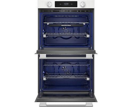 Four mural double encastré de 30 po avec technologie convection KitchenAid - KOED730SWH
