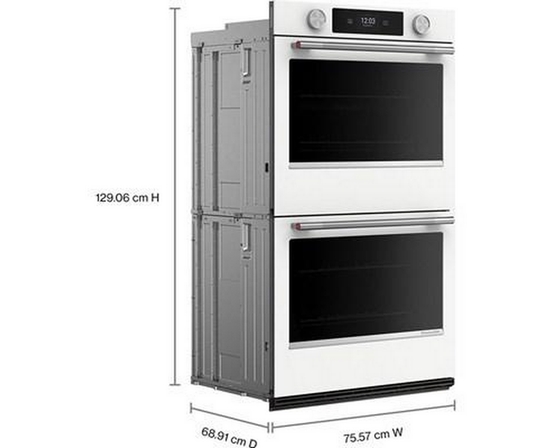 Four mural double encastré de 30 po avec technologie convection KitchenAid - KOED730SWH