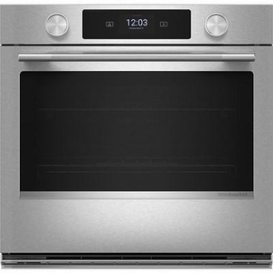 Four mural simple encastré de 27 po avec technologie convection KitchenAid - KOES727SPS