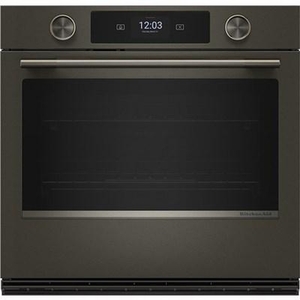 Four mural simple encastré de 30 po avec technologie convection KitchenAid - KOES730SBE