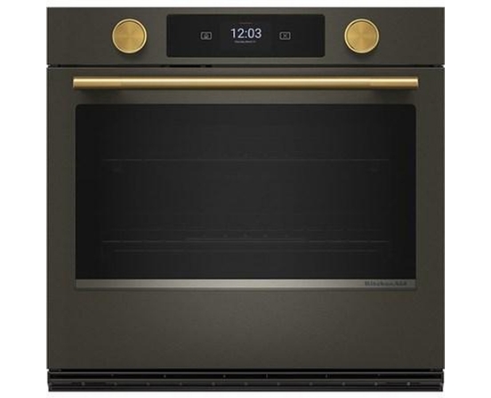 Four mural simple encastré de 30 po avec technologie convection KitchenAid - KOES730SBE