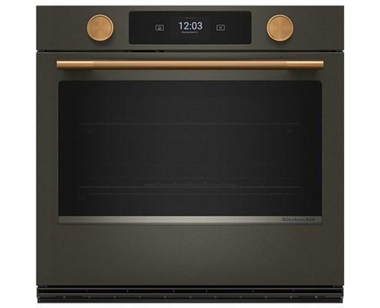 Four mural simple encastré de 30 po avec technologie convection KitchenAid - KOES730SBE