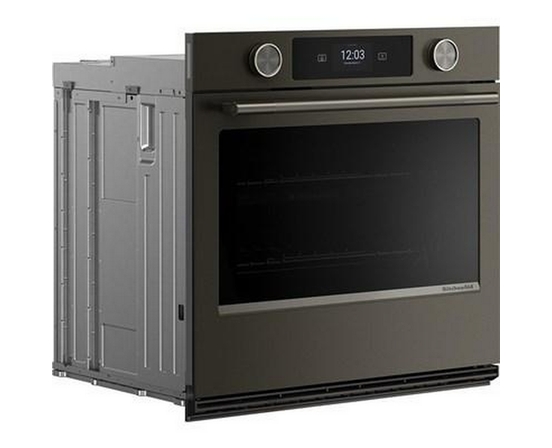 Four mural simple encastré de 30 po avec technologie convection KitchenAid - KOES730SBE