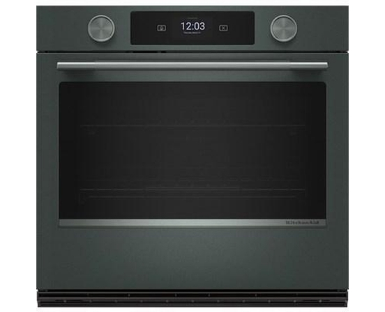 Four mural simple encastré de 30 po avec technologie convection KitchenAid - KOES730SJP
