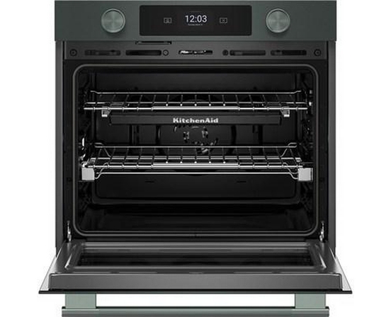 Four mural simple encastré de 30 po avec technologie convection KitchenAid - KOES730SJP