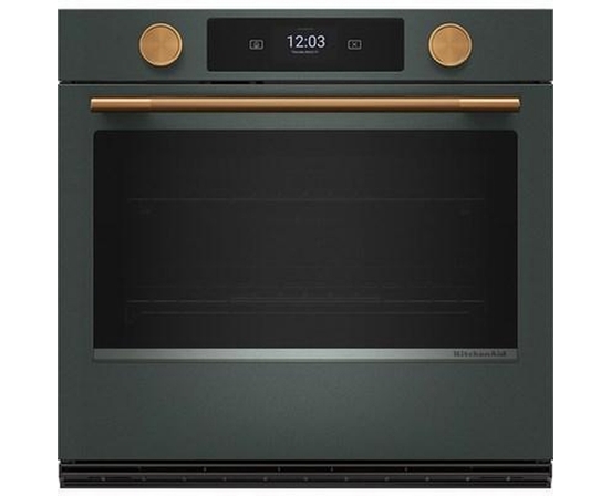 Four mural simple encastré de 30 po avec technologie convection KitchenAid - KOES730SJP