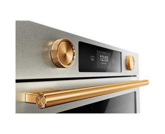 Four mural simple encastré de 30 po avec technologie convection KitchenAid - KOES730SPS