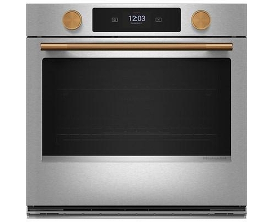 Four mural simple encastré de 30 po avec technologie convection KitchenAid - KOES730SPS