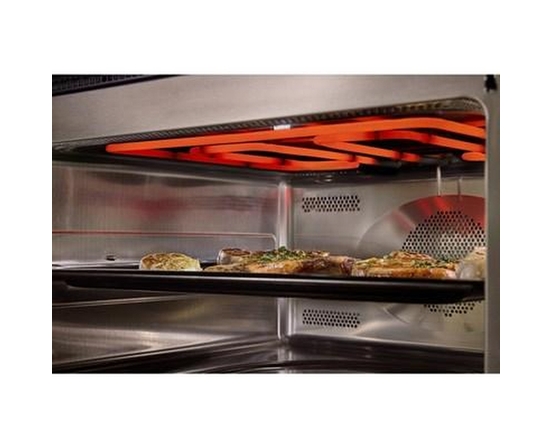 Four mural simple encastré de 30 po avec technologie convection KitchenAid - KOES730SPS