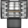 Réfrigérateur à portes françaises à profondeur de comptoir de 36 po, 24 Pi cu.. avec distributeur d'eau interne et machine à glaçons KitchenAid - KRFC236SBE