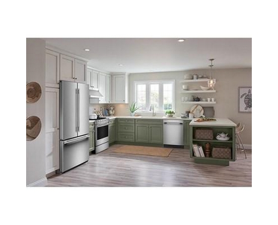 Réfrigérateur à portes françaises à profondeur de comptoir de 36 po, 24 Pi cu. avec distributeur d'eau interne et machine à glaçons KitchenAid - KRFC236SPS