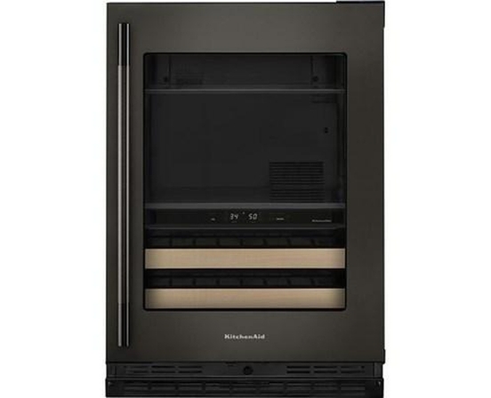 Centre de breuvages sous le comptoir de 4,89 Pi cu.. à deux zones KitchenAid - KUBR524SBE