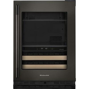 Centre de breuvages sous le comptoir de 4,89 Pi cu.. à deux zones KitchenAid - KUBR524SBE