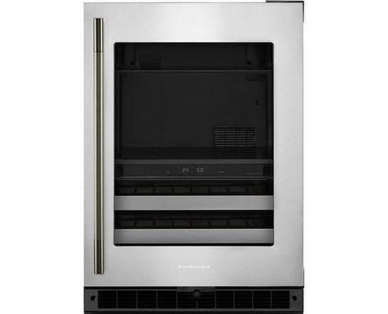 Centre de breuvages sous le comptoir de 4,89 Pi cu.. à deux zones KitchenAid - KUBR524SSB