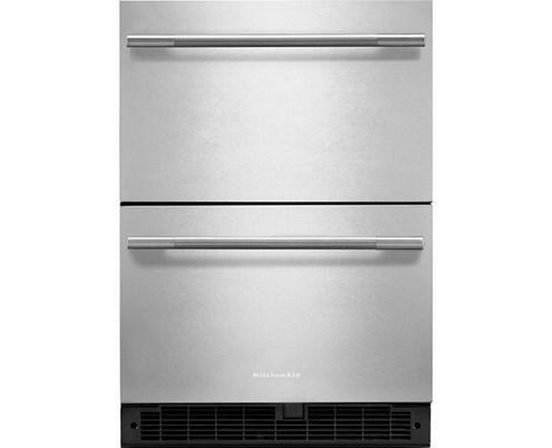 Réfrigérateur à double tiroir KitchenAid - KURT524SSB