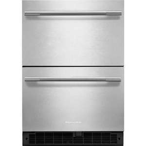 Réfrigérateur à double tiroir KitchenAid - KURT524SSB