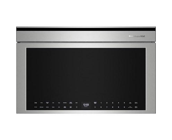 Four à micro-ondes encastré de 30 po, 1,1 Pi cu.. avec mode friteuse à air KitchenAid - YKMBT730SPS