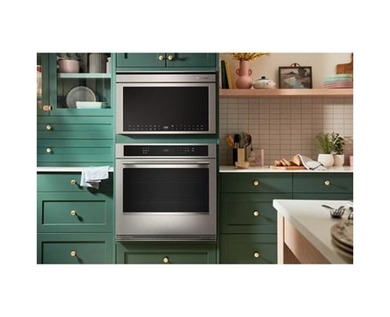 Four à micro-ondes encastré de 30 po, 1,1 Pi cu.. avec mode friteuse à air KitchenAid - YKMBT730SPS