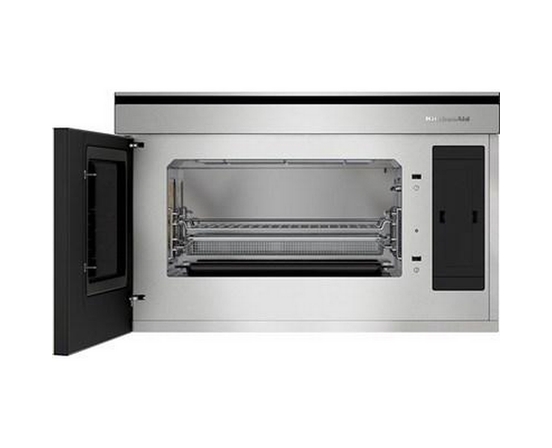 Four à micro-ondes encastré de 30 po, 1,1 Pi cu.. avec mode friteuse à air KitchenAid - YKMBT730SPS