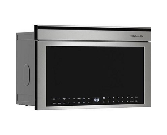 Four à micro-ondes encastré de 30 po, 1,1 Pi cu.. avec mode friteuse à air KitchenAid - YKMBT730SPS