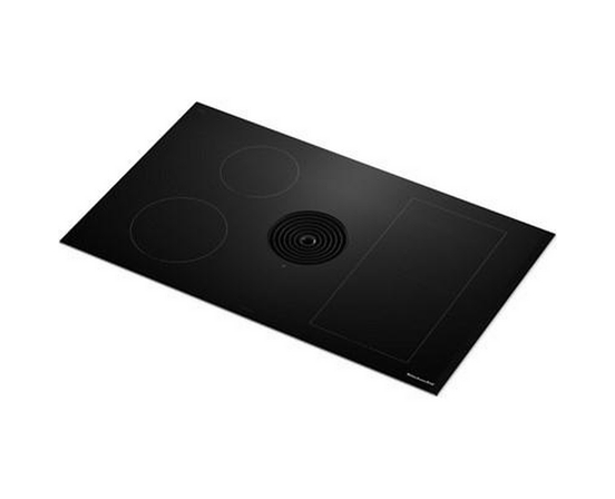 Table de cuisson à induction encastrée NextGen de 36 po avec système de ventilation aspirante KitchenAid - KCID936SBL