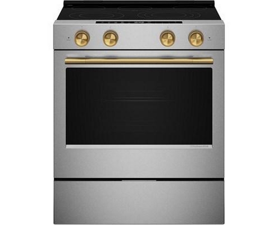 Cuisinière encastrable électrique de 30 po avec modes de cuisson à convection KitchenAid - YKSES530SPS