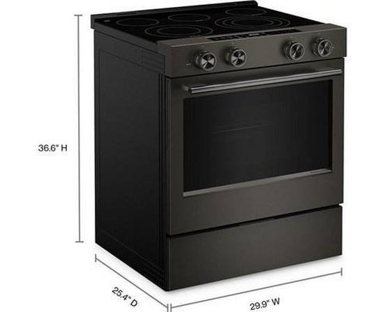 Cuisinière encastrable électrique de 30 po avec modes de cuisson à convection KitchenAid - YKSES530SBE