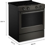 Cuisinière encastrable électrique de 30 po avec modes de cuisson à convection KitchenAid - YKSES530SBE