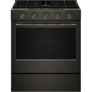 Cuisinière intelligente au gaz encastrable de 30 po avec modes de cuisson à convection et brûleur 2 en 1 KitchenAid - KSGS530SBE