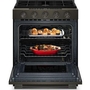 Cuisinière intelligente au gaz encastrable de 30 po avec modes de cuisson à convection et brûleur 2 en 1 KitchenAid - KSGS530SBE