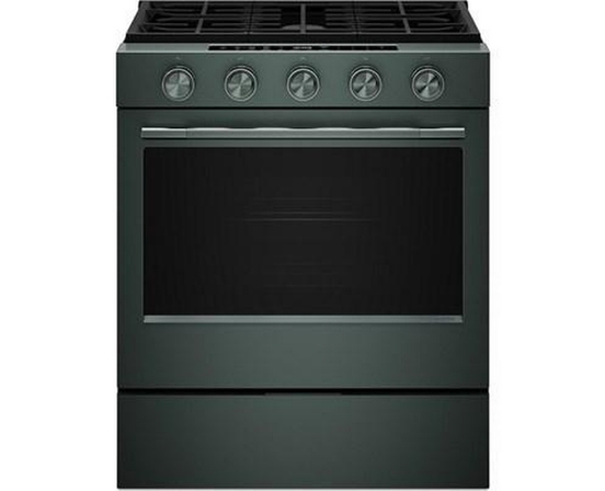 Cuisinière intelligente au gaz encastrable de 30 po avec modes de cuisson à convection et brûleur 2 en 1 KitchenAid - KSGS530SJP