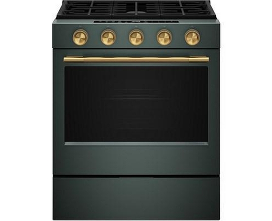Cuisinière intelligente au gaz encastrable de 30 po avec modes de cuisson à convection et brûleur 2 en 1 KitchenAid - KSGS530SJP