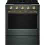 Cuisinière intelligente au gaz encastrable de 30 po avec modes de cuisson à convection et brûleur 2 en 1 KitchenAid - KSGS530SJP