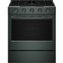 Cuisinière intelligente au gaz encastrable de 30 po avec modes de cuisson à convection et brûleur 2 en 1 KitchenAid - KSGS530SJP