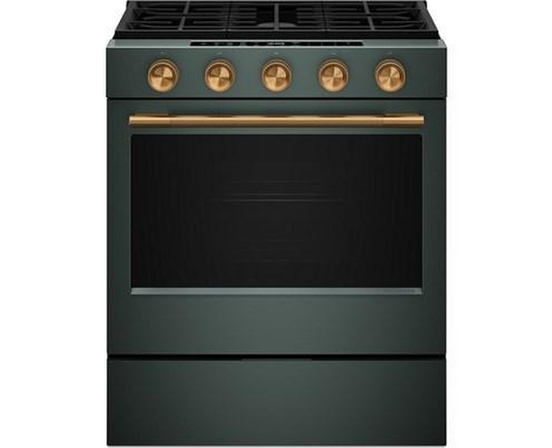 Cuisinière intelligente au gaz encastrable de 30 po avec modes de cuisson à convection et brûleur 2 en 1 KitchenAid - KSGS530SJP