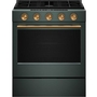 Cuisinière intelligente au gaz encastrable de 30 po avec modes de cuisson à convection et brûleur 2 en 1 KitchenAid - KSGS530SJP