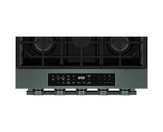 Cuisinière intelligente au gaz encastrable de 30 po avec modes de cuisson à convection et brûleur 2 en 1 KitchenAid - KSGS530SJP